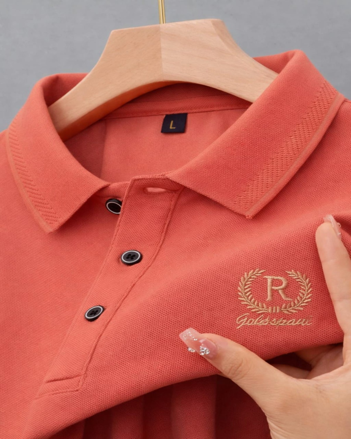 Super Premium Quality PK Cotton Polo Shirt For Men's [R-Misty]